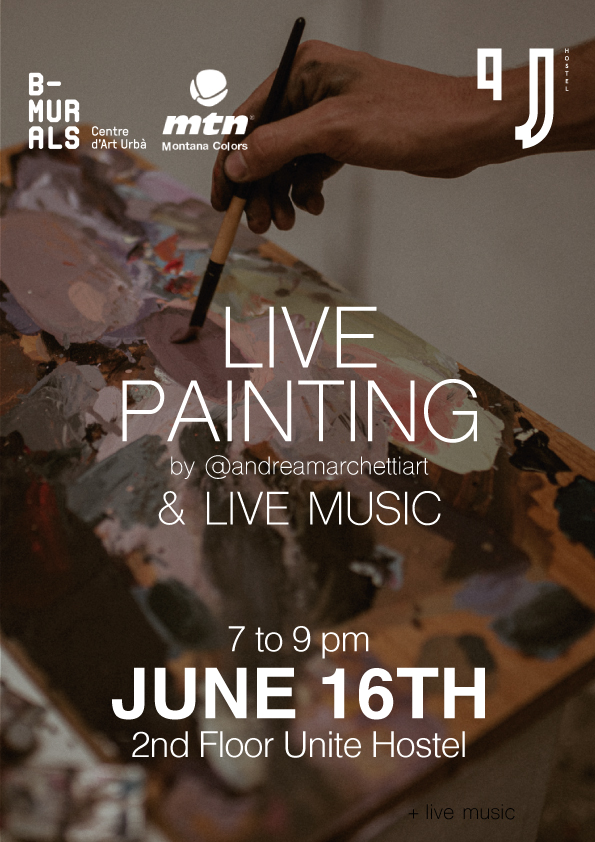 Live Painting by Andrea Marchetti + live music